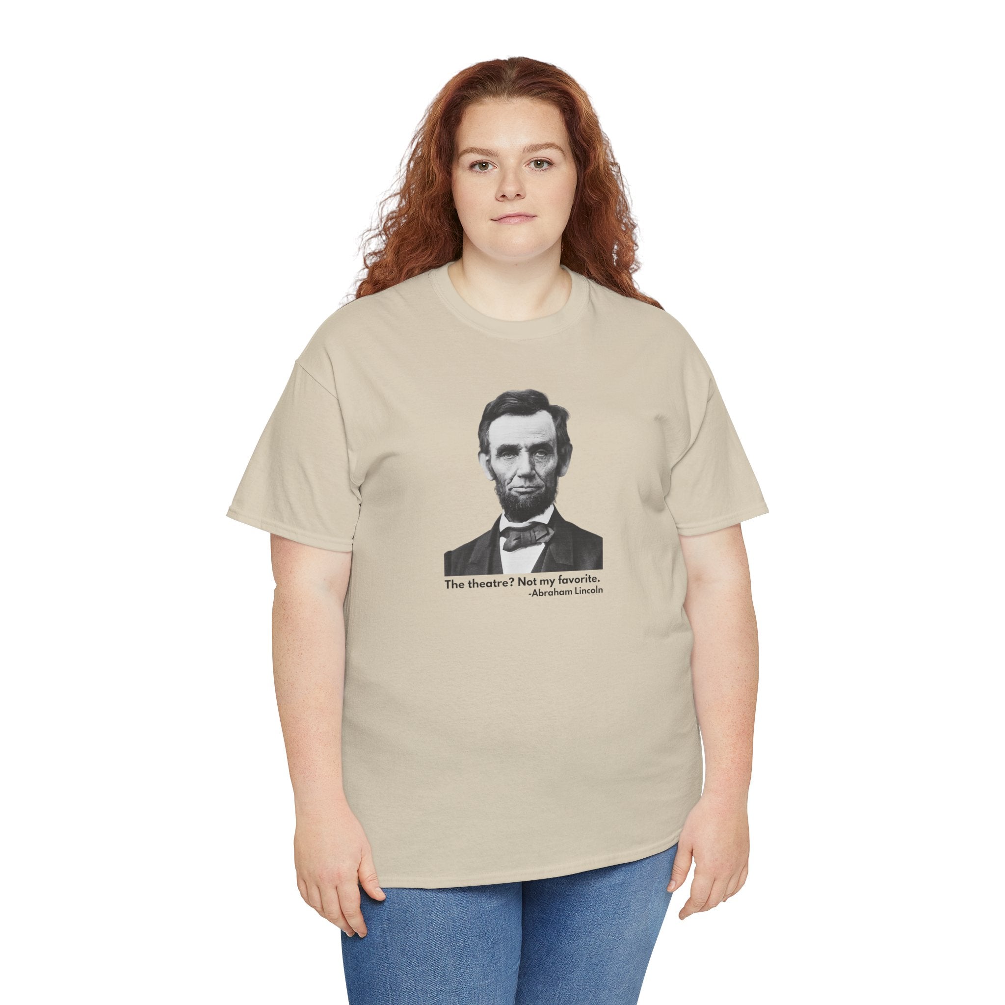 Abraham Lincoln Quote T-shirt, Unisex Heavy Cotton T-Shirt, Inspirational Gift, History Lover Apparel, Political Humor Shirt, Historical