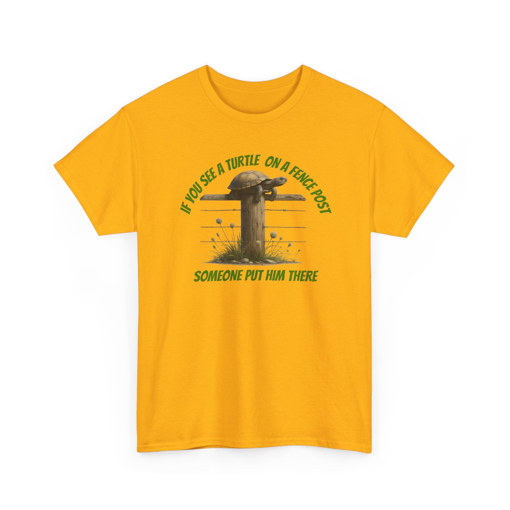 Whimsical Turtle Tee - Funny Animal T-Shirt, Gift for Nature Lovers, Deep Thoughts, Unique Casual Wear
