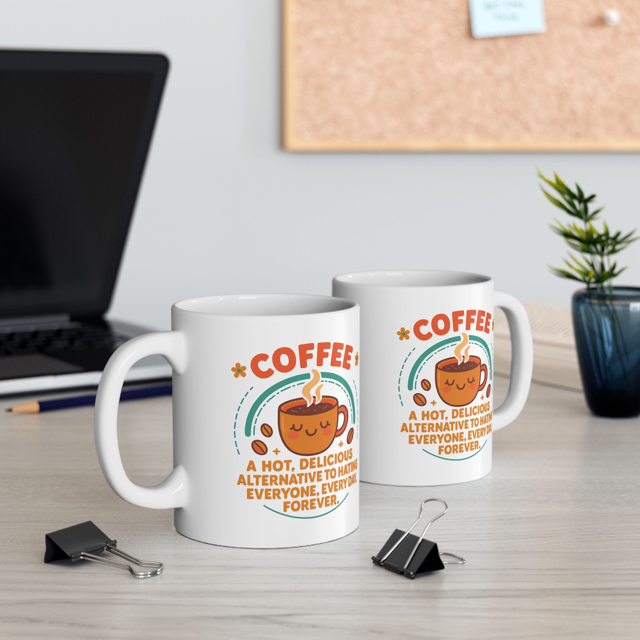 Coffee Mug  - Real Life - Gift for Friends or Family, Home & Office Decor, Tea Lover's Delight, Funny Coffee Mug