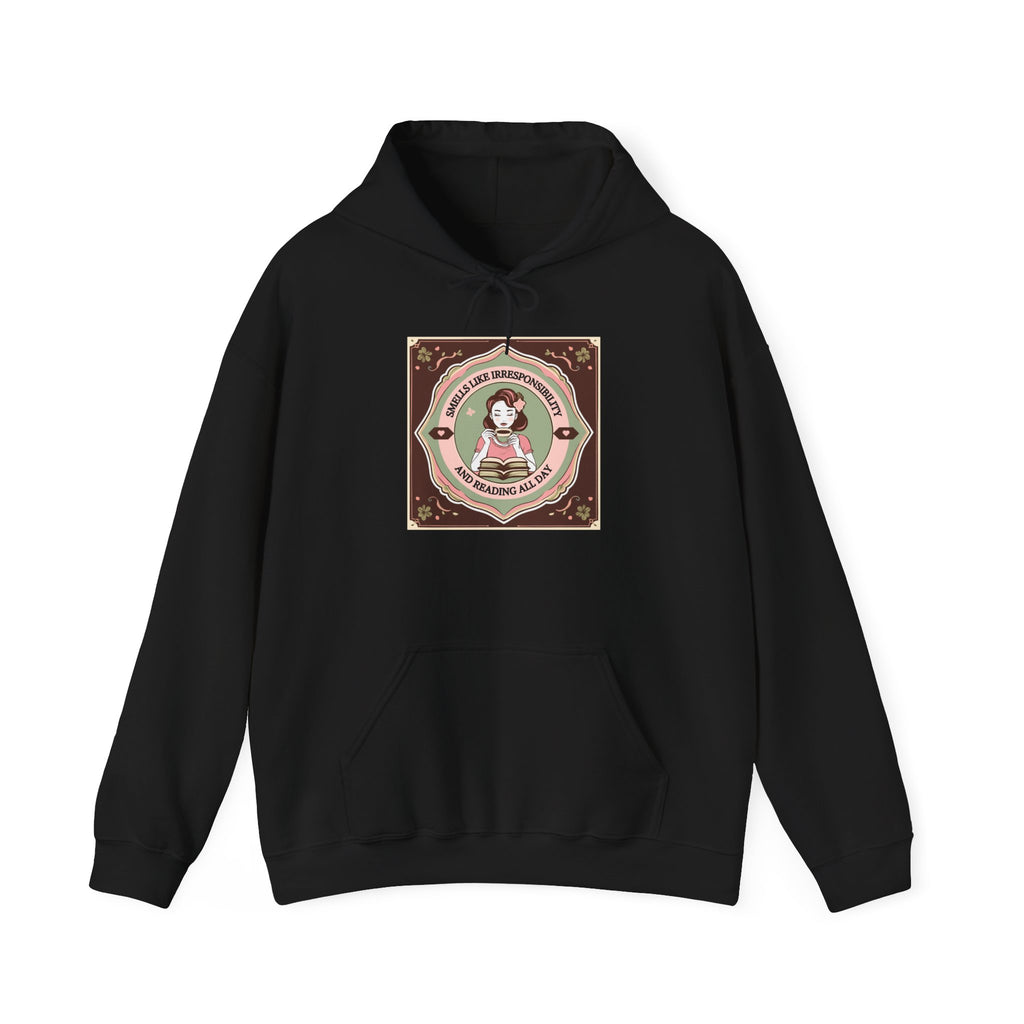 Cozy Unisex Hooded Sweatshirt with Cute Vintage Design - Perfect for Gift Giving, Casual Wear, Fall & Winter Comfort