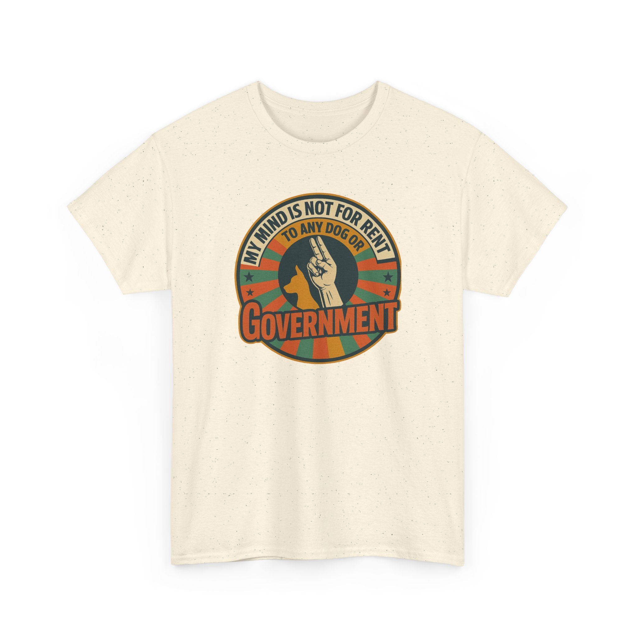 'My Mind is Not for Rent' Graphic T-Shirt, Political T-Shirt, Funny Gift, Protest Wear, Casual Apparel