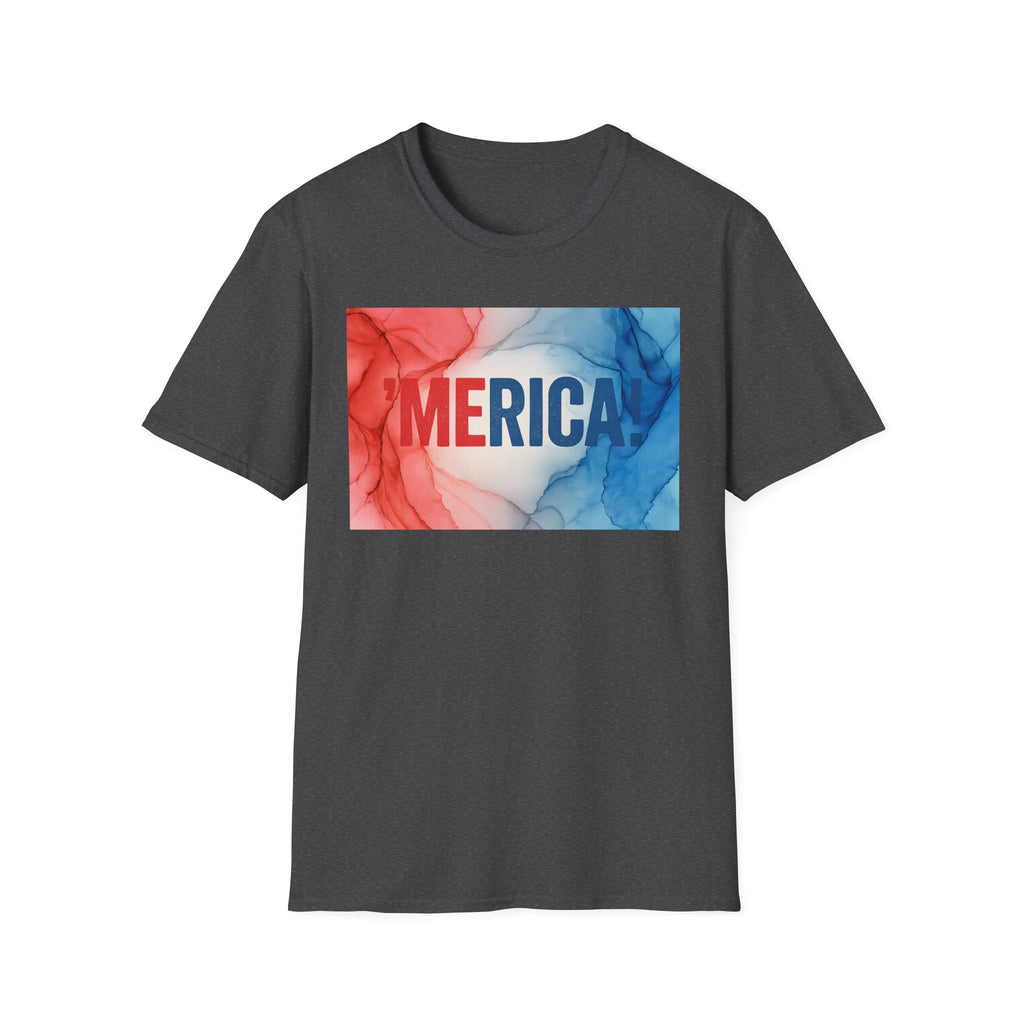 Patriotic Unisex T-Shirt with Colorful Smoke Design, American Spirit Shirt, 4th of July Tee, Casual Summer Top, Gift for Patriotic Holidays