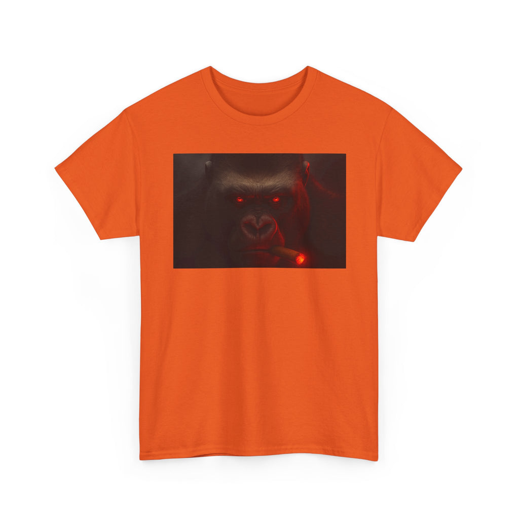 Beast Mode Gorilla - Unisex Heavy Cotton Shirt, Spooky Halloween Gift, Graphic T-Shirt, Casual Wear, Unique Design